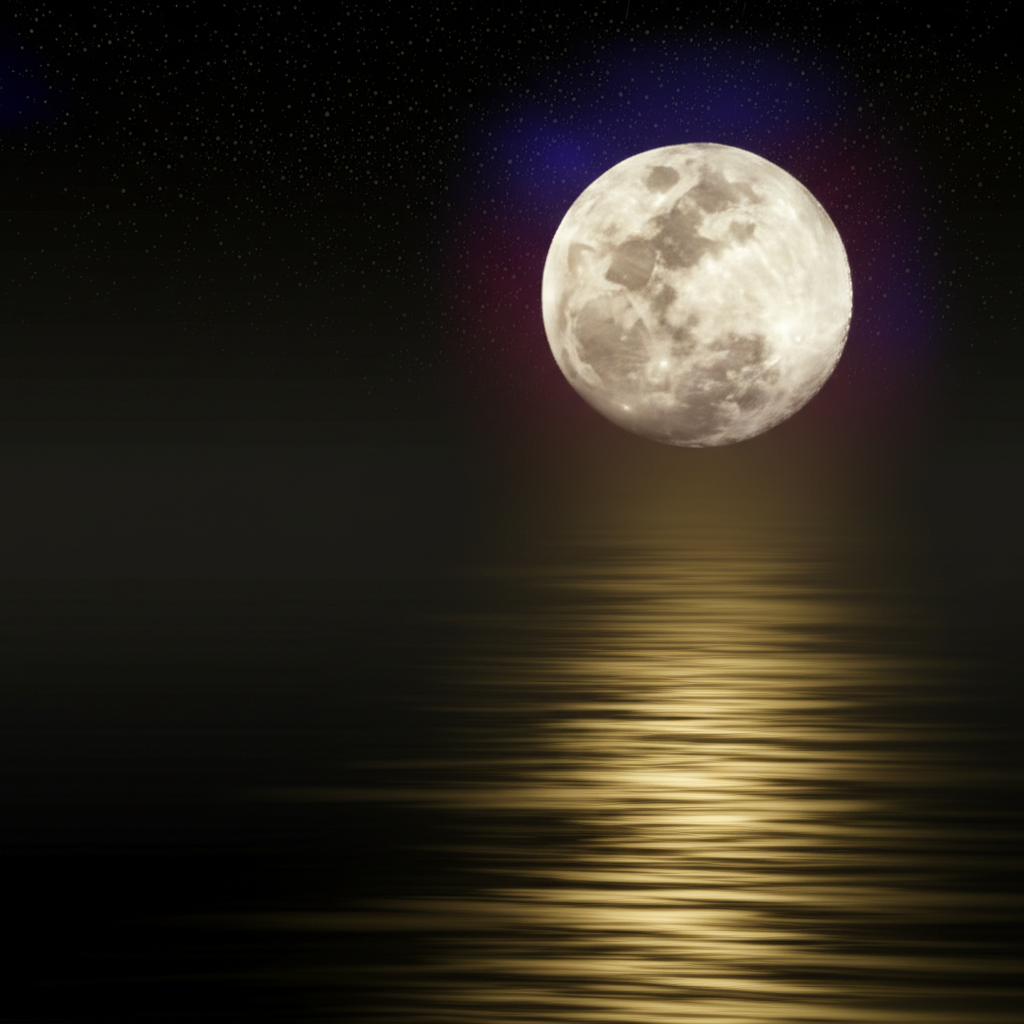 Luxury moon background